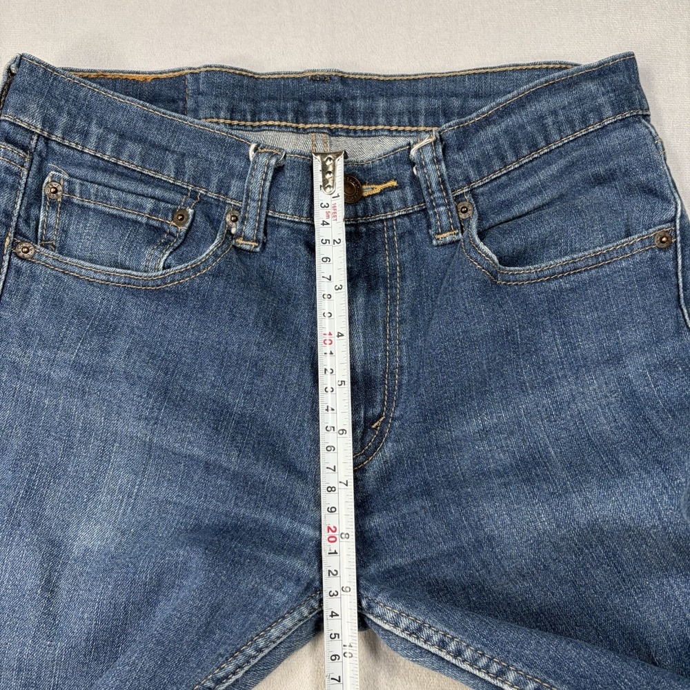 Levi's 510 Jeans Men's Size 32x32 Actual 32X 27.5 Blue Slim. - Picture 8 of 13